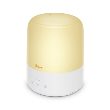 3-in-1 Compact Humidifier - 0.5 Gallon with Sleep Support Light & Aroma Diffuser