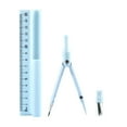 thumbnail image 1 of 3 in 1 Compasses Geometry Straight Ruler with Pencil Set, Multifunction Drawing Compasses Math Geometry Stationery Tool, 1 of 10