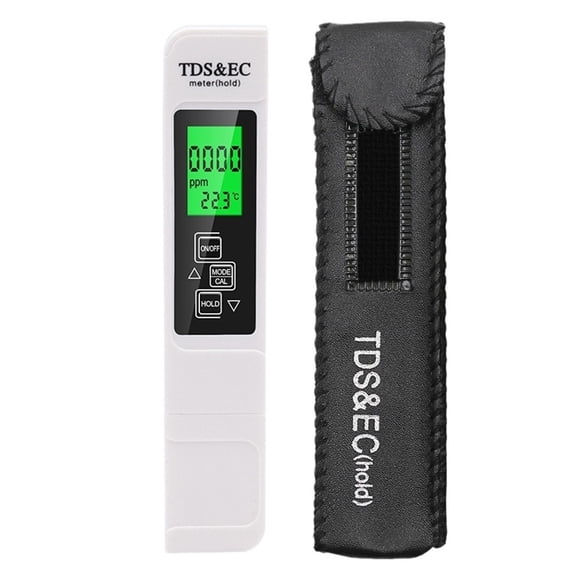 3 in 1 Digital PH /TDS/ EC Meter Tester Thermometer Pen Water Purity PPM Filter Hydroponic for Aquarium Pool Water Monitor Tools