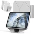 thumbnail image 1 of 3-in-1 Magnetic Folio Case with Pencil Holder, Clear Back & Multi-Angle Stand for iPad 11 Gen 11" 2025 & iPad 10 Gen 10.9" 2022,Gray, 1 of 8