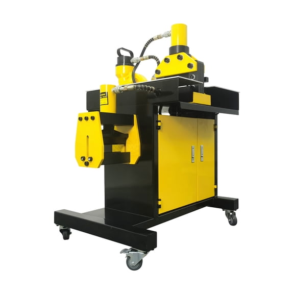 3 in 1 Electric Hydraulic Busbar Processor Cutter Bender Hole Puncher Punching Cutting Bending Machine