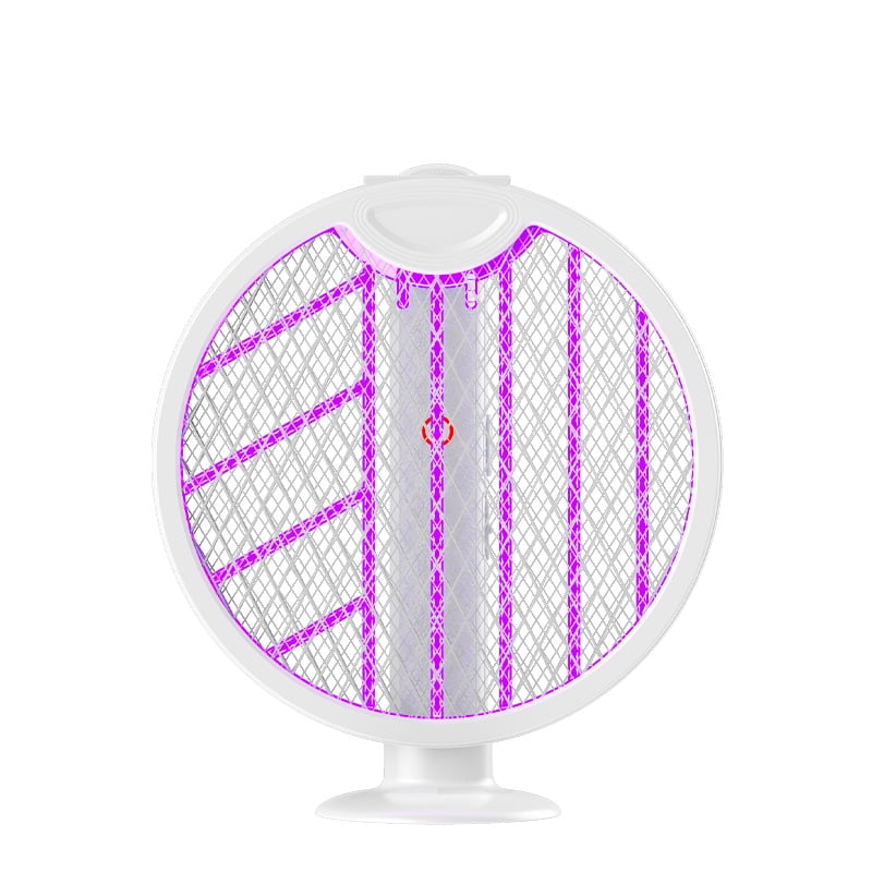 3-in-1 Electric Mosquito Zapper – 3000V Shock, USB Rechargeable, Silent Night Mode