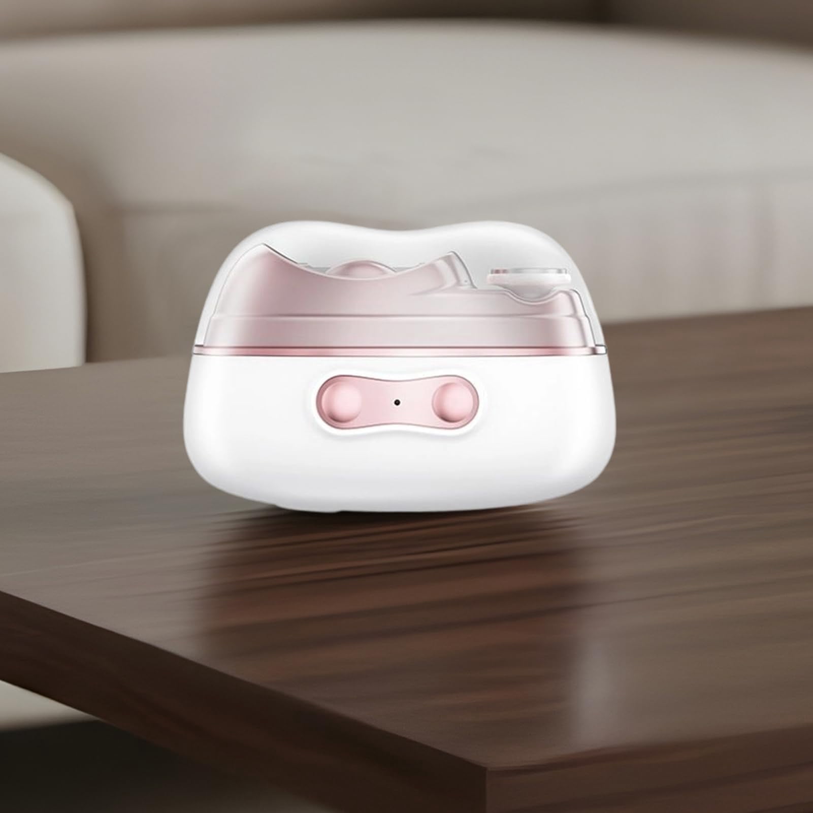 3-in-1 Electric Nail Clipper, Built-in Nail Lamp & Debris Storage Box, Ideal for Outdoor Emergency Nail Care. 2-Speed Settings, Suitable for Babies, Adults and The Elderly