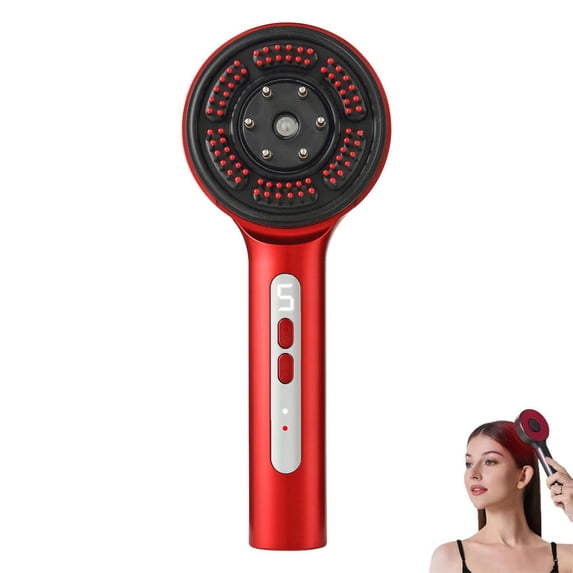 3-in-1 Electric Scalp Massager & Oil Applicator - Cordless Hair Care ...