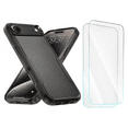 thumbnail image 1 of 3-in-1 Entronix Bundle for iPhone 17 Air. Heavy Duty Phone Case, 1 Screen Protector, Black, 1 of 8