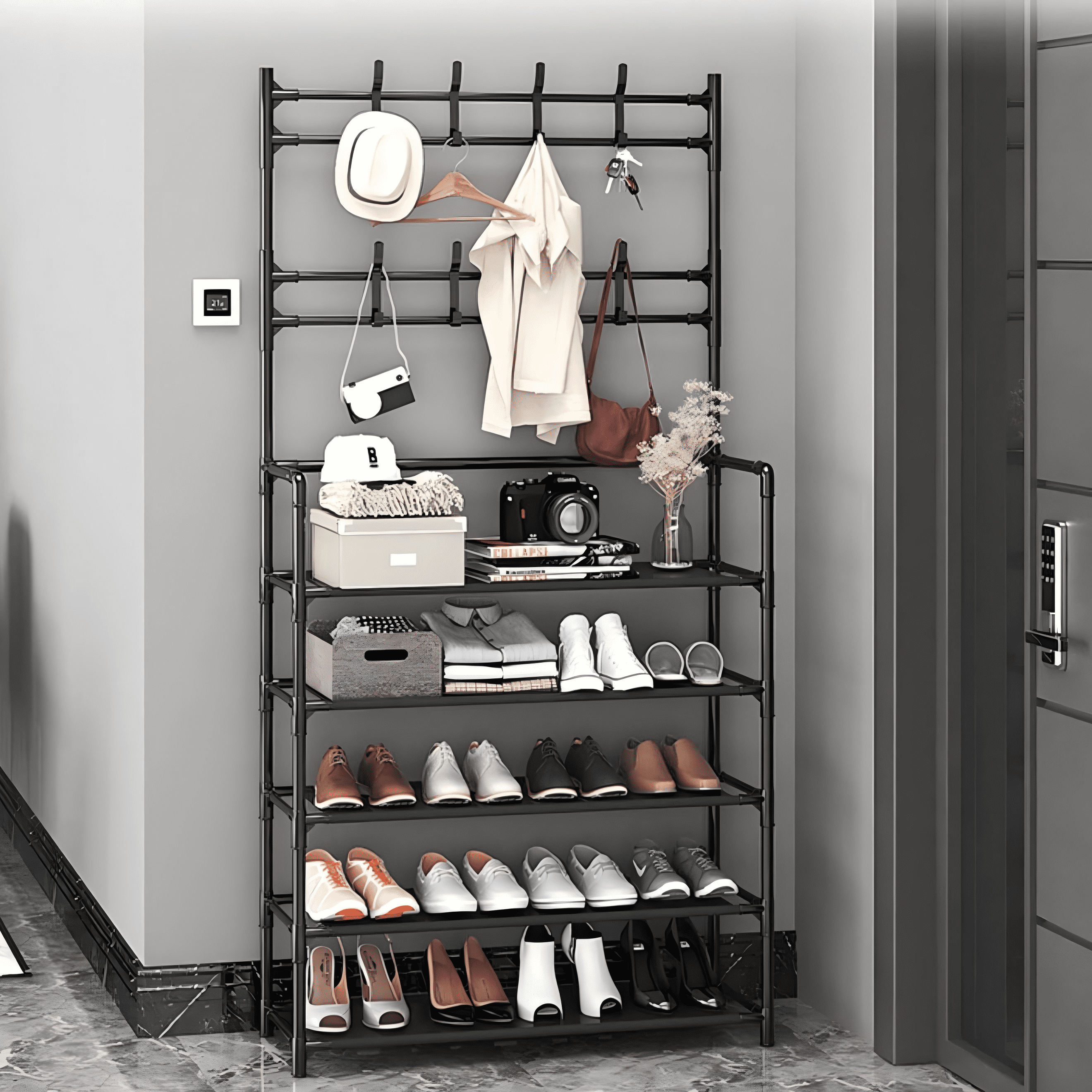 Lynk over the door shoe rack outlet