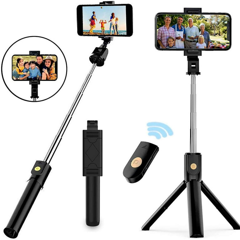 TONEOF 64 Selfie Stick Tripod for Cellphone 4-7, Phone Tripod Stand for  iPhone and Android 