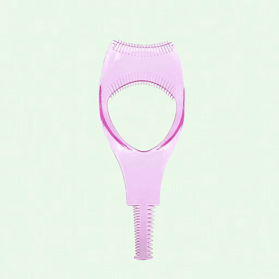 3 in 1 Eyelash Makeup Tool, Mascara Guard Applicator Guide Helper, Eyelid Apron with Comb for Easy and Mess-Free Application