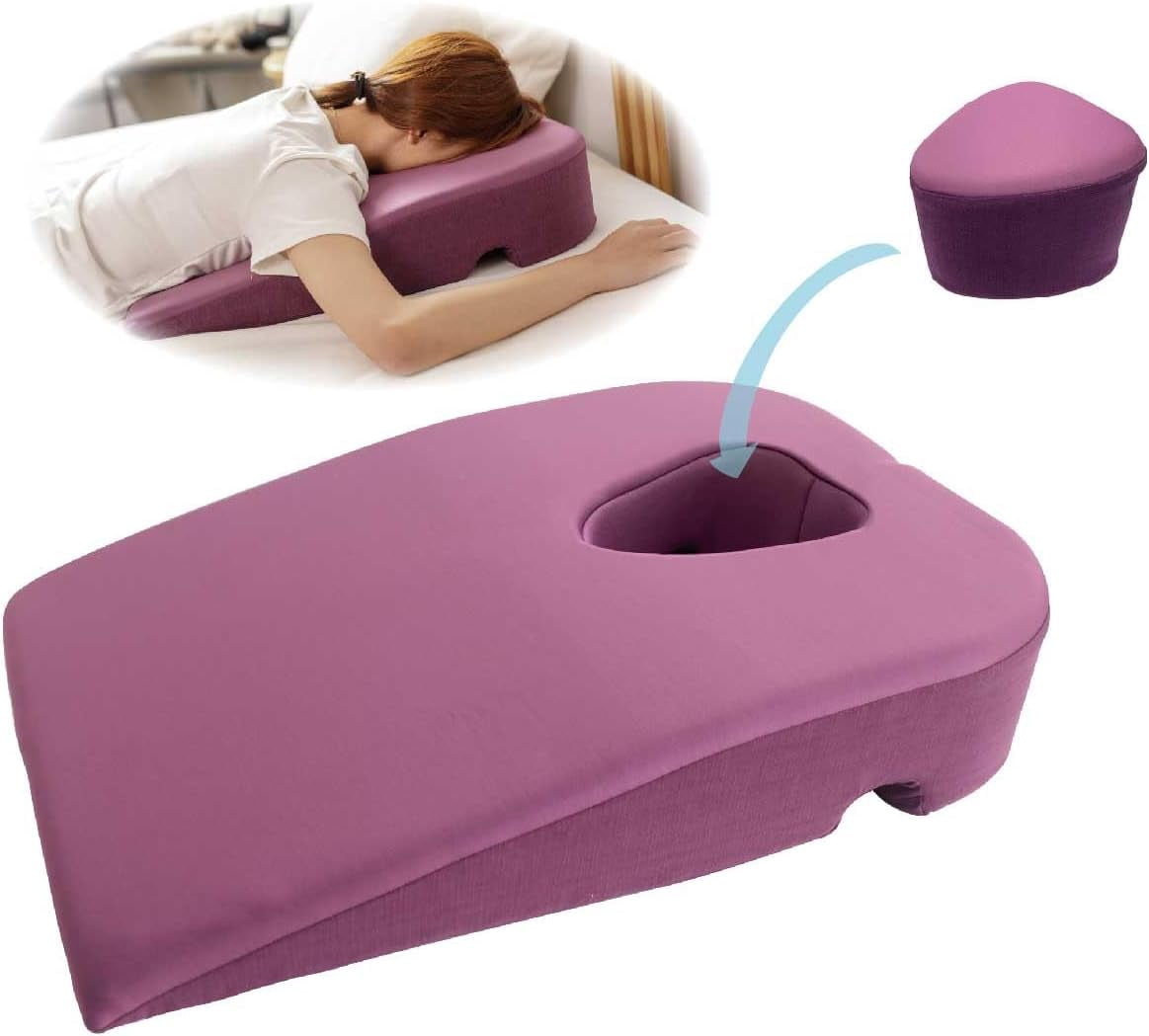 3 in 1 Face Down Pillow, Massage Pillow face Down, Wedge Pillow for