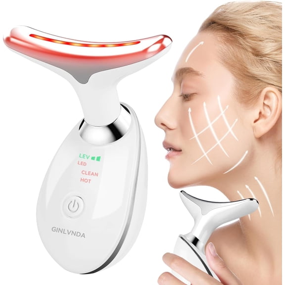 3 in 1 Face Sculpting Tool with 7 Color, Face Neck Massager, Wrinkle Removal Device for Face and Neck, Facial Skin Care Massager