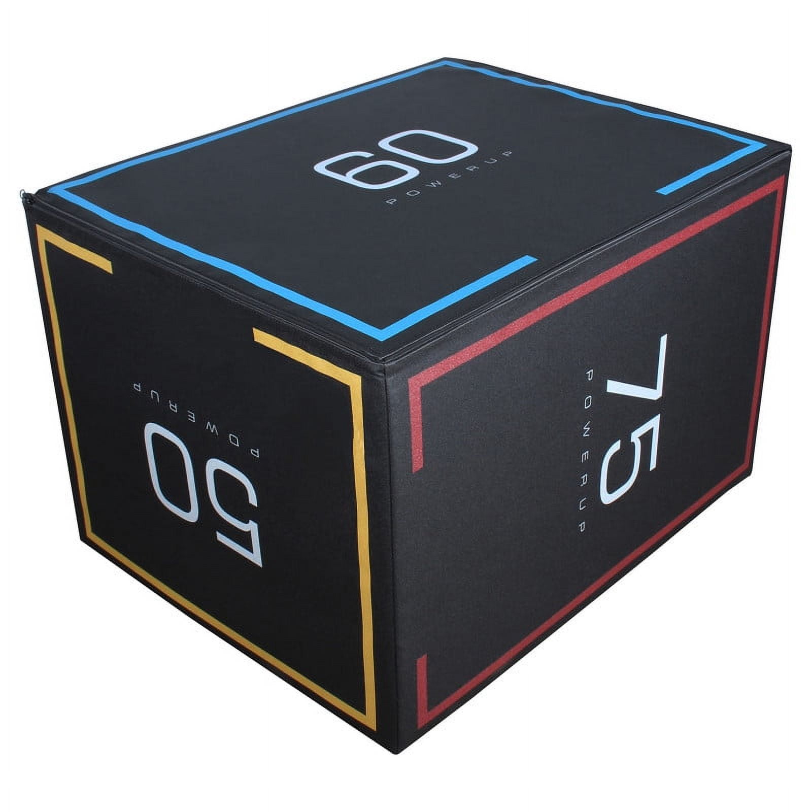 3 in 1 Foam Plyometric Jump Box Jump Training Conditioning Plyo Jump Box for Jump Training Fitness Workout Exercise