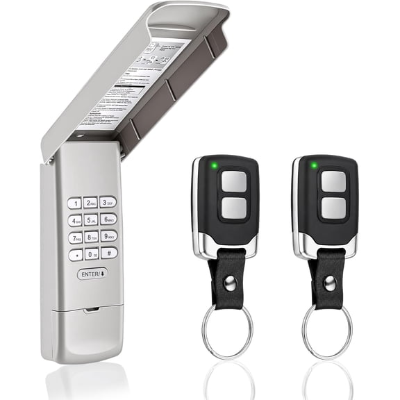 3-in-1 Garage Door Keypad & 2 Remotes for Craftsman