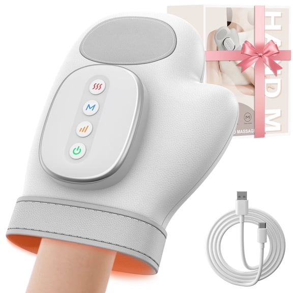 3-in-1 Hand Massager, Malvay Hand Massager with Heat Compression for Arthritis and Carpal Tunnel