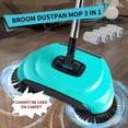 thumbnail image 1 of 3-in-1 Hand-Push Sweeper & Vacuum Cleaner with Mop - Heavy-Duty Stainless Steel Handle, Wet & Dry Vacuum, Pet Hair Remover, Dust Remover, 1 of 8