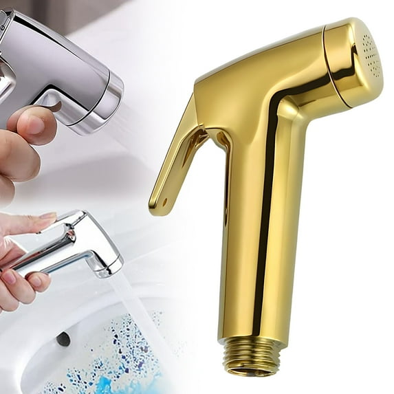 3-in-1 Handheld Bidet Sprayer - Portable Toilet & Pet Shower with Ergonomic Grip | Gentle Spray for Diaper Cleaning/Plant Watering, Bathroom & Outdoor Use