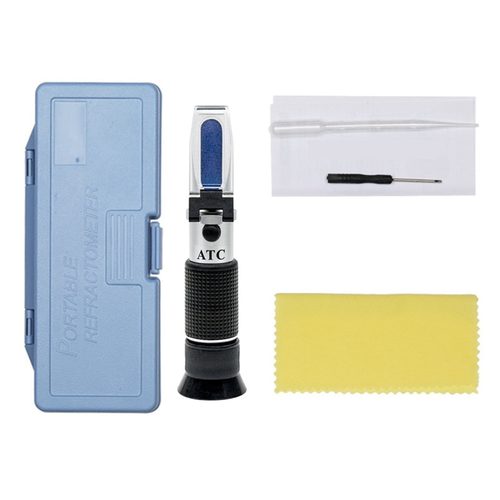3in1 Handheld Honey Refractometers For Honey Moisture & Brix