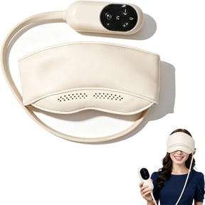 3-in-1 Head & Eye Massager with Heat,6-Zone Airbag Compression,3 Heat Levels & 4 Modes,Rechargeable,Headaches,Eye and Scalp Massager,Relaxation Device for Home Office Travel Migraine Stress Relief