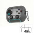 thumbnail image 1 of 3-in-1 Headphone Protective Case with Phone Stand, Transparent Shockproof Earbuds Holder, Portable Travel Storage Box for Earphones, 1 of 3