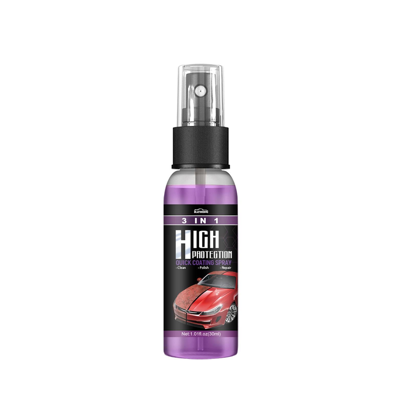 3 in 1 High Protection Quick Car Coat Ceramic Coating Spray Hydrophobic