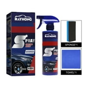 3 in 1 High Protection Quick Car Coating Spray, Car Ceramic Coating Spray, Ceramic Car Wax Polish Spray, Plastic Parts Refurbish Agent