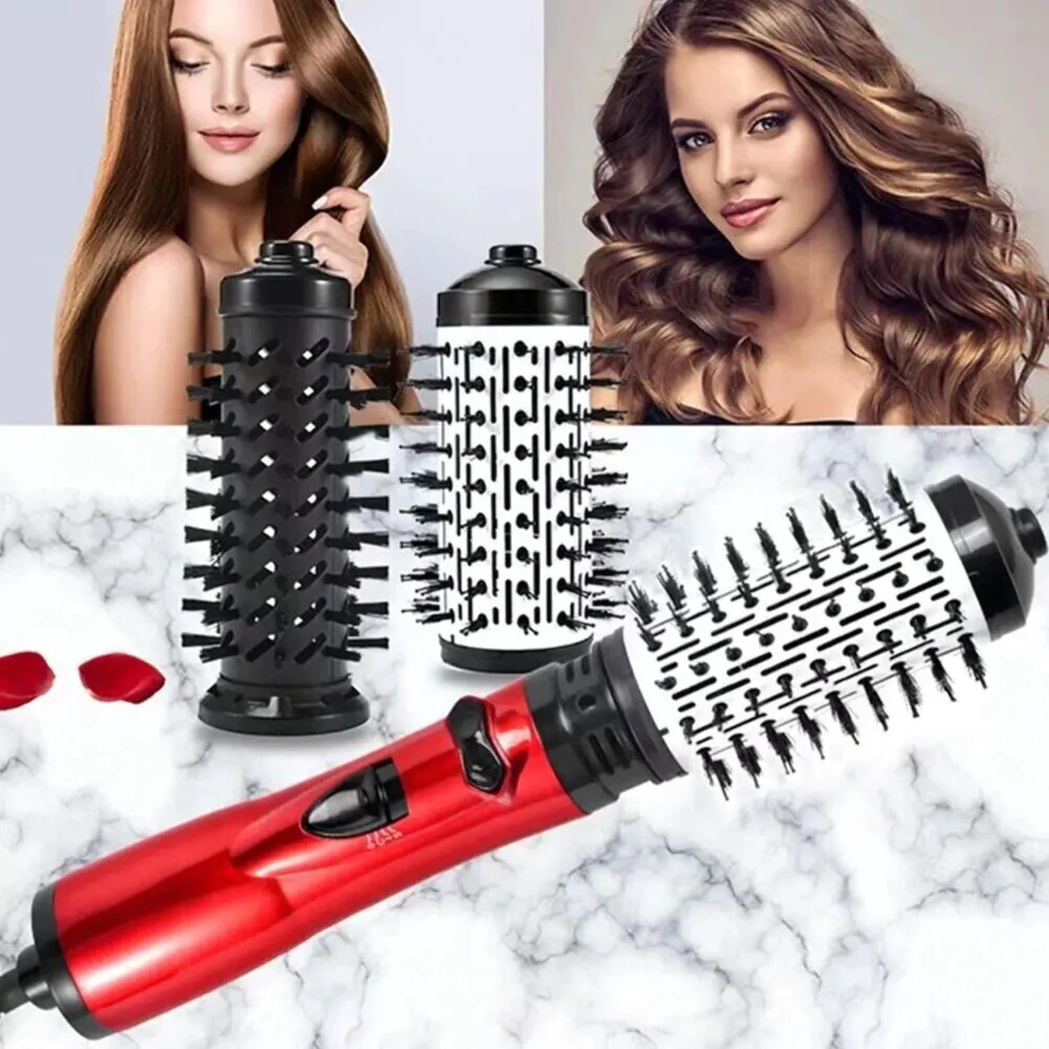 3-in-1 Hot Air Styler and Rotating Hair Dryer - Walmart.com