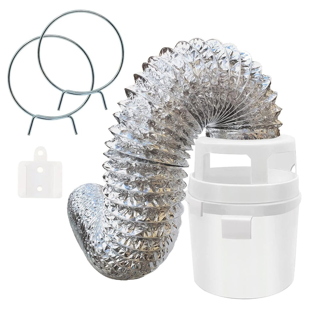 3 in 1 Indoor Dryer Vent Set Lint Trap Bucket Electric Dryer Vent for Apartment