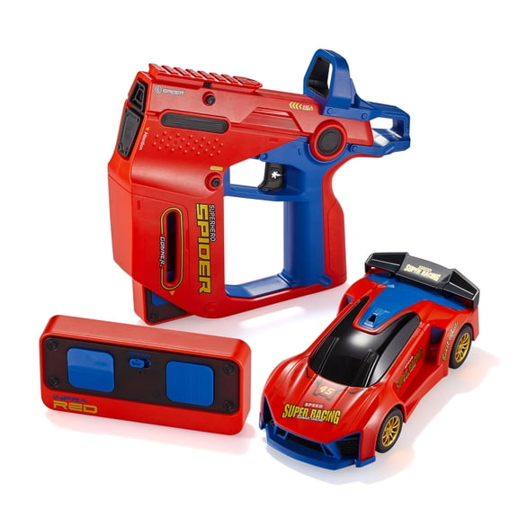 3-in-1 Infrared Tag RC Car Set, Laser Tag Style Game with 2.4GHz RC Stunt Car, Interactive Rollover Toy with Lights & Sounds, Gift for Boys & Girls