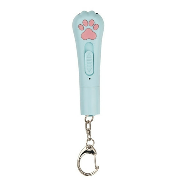 3-in-1 Interactive USB Rechargeable Pet Cat Laser Toys Multifunctional Cats Interactive Infrared Teaser Lighting Cat Chaser Stick #468949