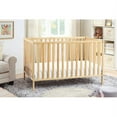 thumbnail image 1 of 3-in-1 Island Crib, Convertible Crib with Adjustable Guard Rail, Stylish & Space-Saving Design, Best Chioce for Parents, Natural, 1 of 7