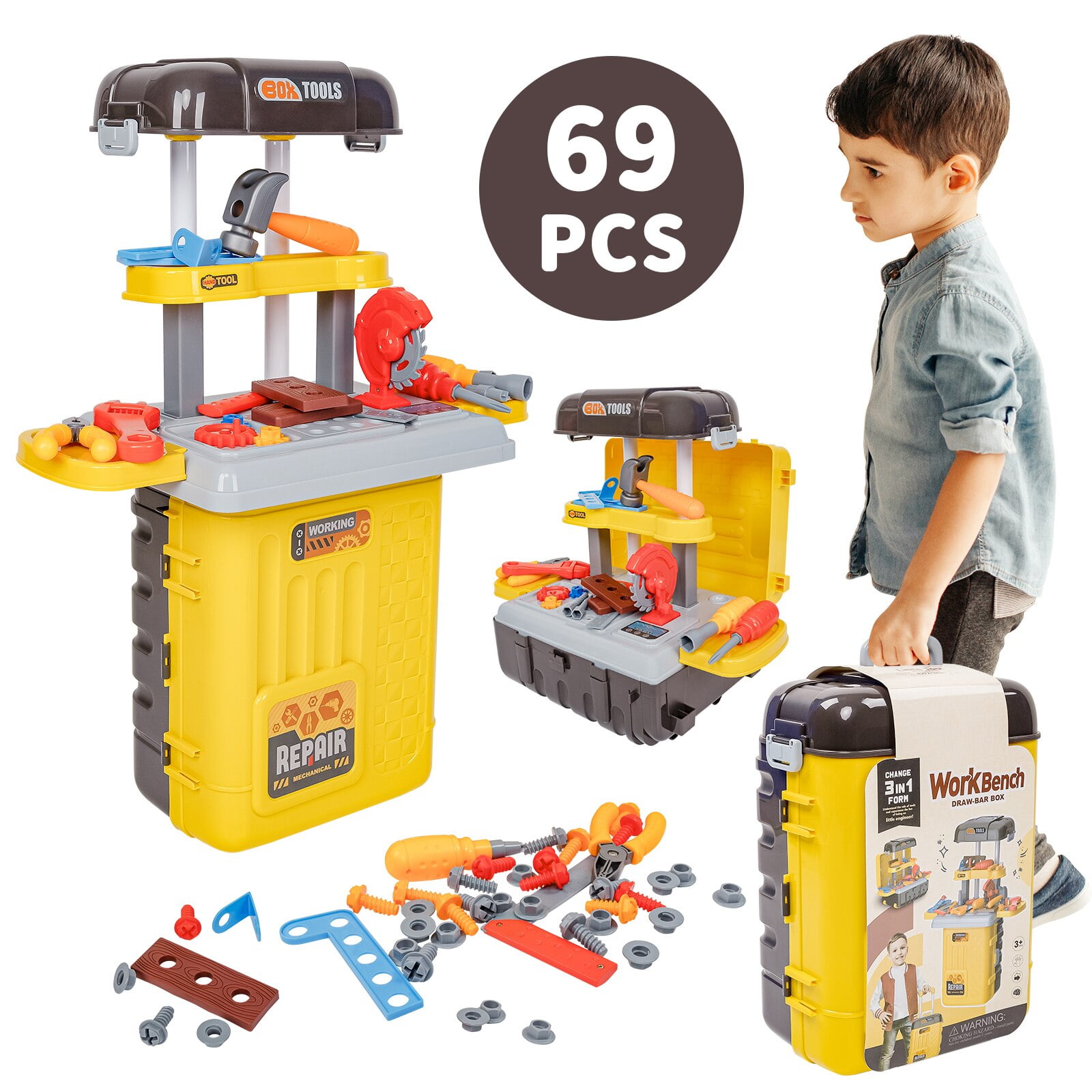 Black And Decker Workbench In Pretend Play Tool Sets for sale