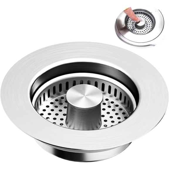 Daletu 30-Inch Undermount 16-Gauge Single Bowl Kitchen Sink Stainless Steel