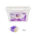 thumbnail image 1 of 3-in-1 Laundry Detergent Capsules (50pcs) - Natural Enzyme Stain Remover, Long-Lasting Lavender Scent, Color Protection & Fabric Softener, 1 of 6