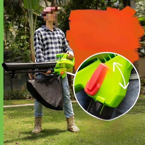 3-in-1 Leaf Blower, Vacuum & Mulcher 10 Amp Electric Garden Tool with 10-Gallon Collection Bag Lightweight, Powerful & Easy to Use$$Garden & Patio