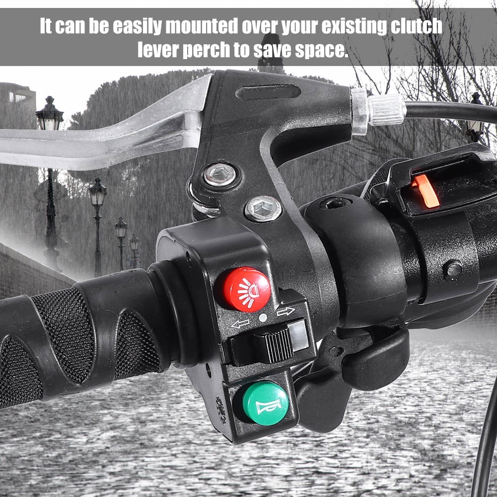 3 in 1 Light Horn Turn Switch Button for Mountain Bike E bike Electric ...