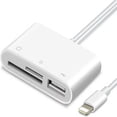3 in 1 Lightening to USB Camera Card Reader Memory Card SD/TF Card ...