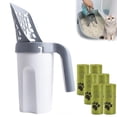 thumbnail image 1 of 3 in 1 Litter Box Shovel – Portable Cat Litter Scoop with Holder for Daily Pet Cleaning, Compact Home Use Design, 1 of 7