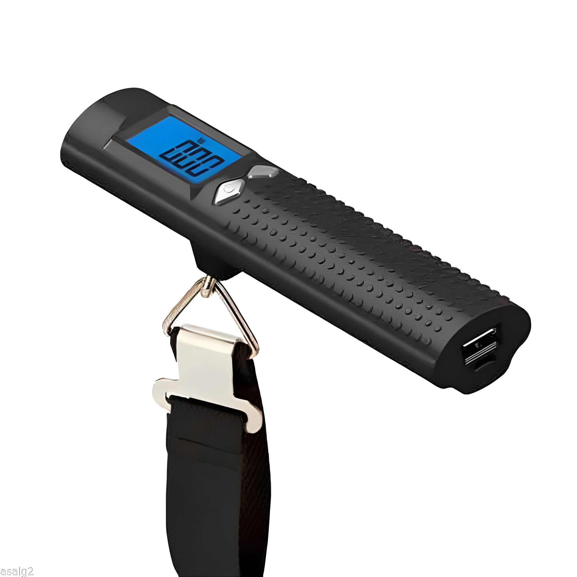 3 in 1 Luggage Scale, Digital Hanging Travel Scale, with Rubber Finish