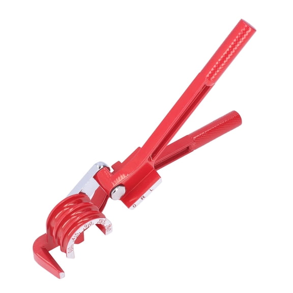 3 in 1 Manual Tube Bender 0-180 Degrees Heavy Duty Pipe Bending Tool for 1/4, 5/16, 3/8 Inches Tubing (10.6 Inches / 27 cm)