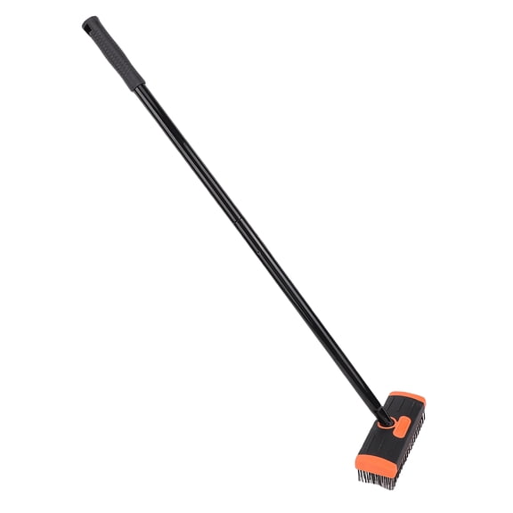 3 in 1 Manual Weeding Steel Wire Brush Set with Long Handle (46 in / 117.5 cm) for Moss Grass Weed Removal in Garden Patio Bricks and Driveway Yards