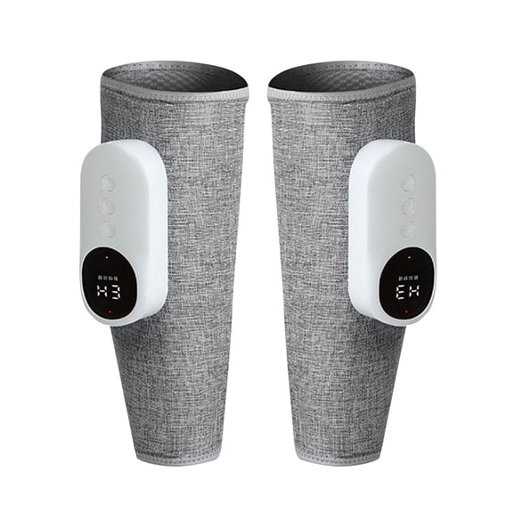 3-in-1 Massager for Painless and Vital Legs, Gray, 2Pcs