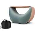 thumbnail image 1 of 3-in-1 Memory Foam Travel Neck Pillow – Adjustable, Machine Washable & Portable for Airplane, Car, Office – Converts to Scarf & Eye Mask – Ultimate Neck Support for Long Flights, 1 of 8