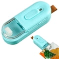 thumbnail image 1 of 3-in-1 Mini Heat Bag Sealer, Built-in Rebound Cutter & Transparent Sealing End, Portable Airtight Resealer for Chips, Snacks & Food Storage, No Preheating Needed, 1 Pcs, 3.94x1.52x1.46", 1 of 4