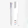 thumbnail image 1 of 3-in-1 Multi-Color Click Gel Pen – 5ml Retractable Modular Pen with Black, Blue & Red Ink, Smooth Writing 0.5mm Fine Point for Note Taking, Drawing & Signing, Campus Office Supplies, 1 of 6