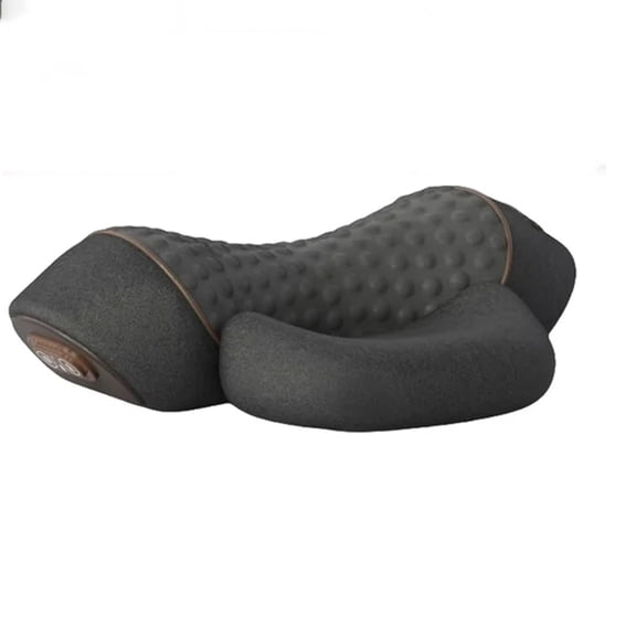 3-in-1 Neck Massager Pillow with Vibration, Airbag & Heating, Ergonomic Cervical Support for Pain Relief, Portable
