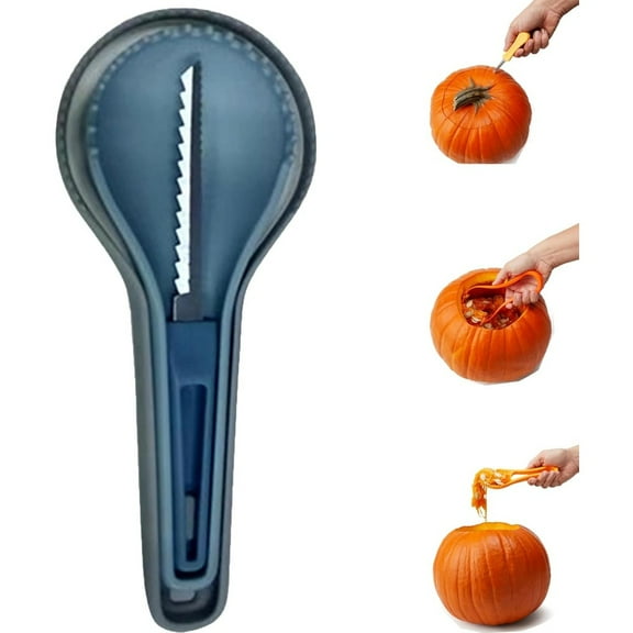 3-in-1 Nesting Pumpkin Tool Set,Halloween Pumpkin Carving Tools,Long Lasting Nesting Pumpkin Tool,Portable Fruit Whittling Tools, 8.07x1.06x3.31inch