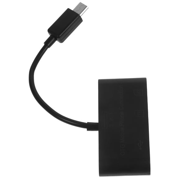 UPKOCH 3 in 1 OTG Mobile Phone and Tablet Connection Micro USB Connection Kit HUB Reader Adapter
