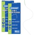 thumbnail image 1 of 3-in-1 Orthodontic Floss Threaders for Braces Bridges & Implants - Pre-Cut Strands with Stiffened End Spongy Expanding Floss PFAS-Free 160 Count (Pack of 2), 1 of 4