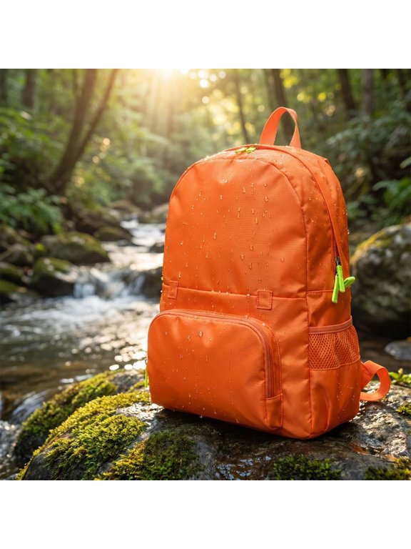 3 in 1 Packable Backpack Tote Bag, Foldable Compact Storage Pouch Waterproof, Versatile Travel Commute Hiking Carry Bag