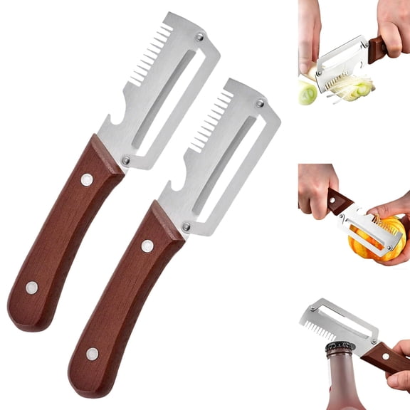 3 in 1 Peeler, Heavy Duty 3 in 1 Stainless Steel Peeler, Multi-Functional Vegetable Peelers for Kitchen