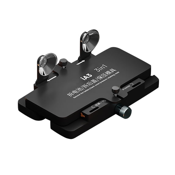 3-in-1 Phone Clip Fixture Safe Pressure Protection, Efficient Screen Removal for Straight/Curved Phones